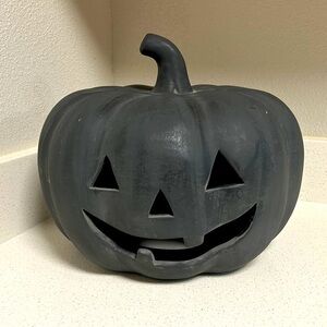 Terracotta style black pumpkin